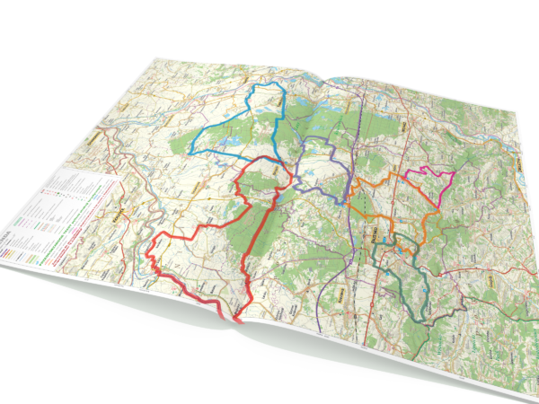 PRZEDGÓRZAŃSKIE TRASY. PĘTLAMI ATRAKCJI TURYSTYCZNYCH – MAPA ROWEROWA - obrazek 3