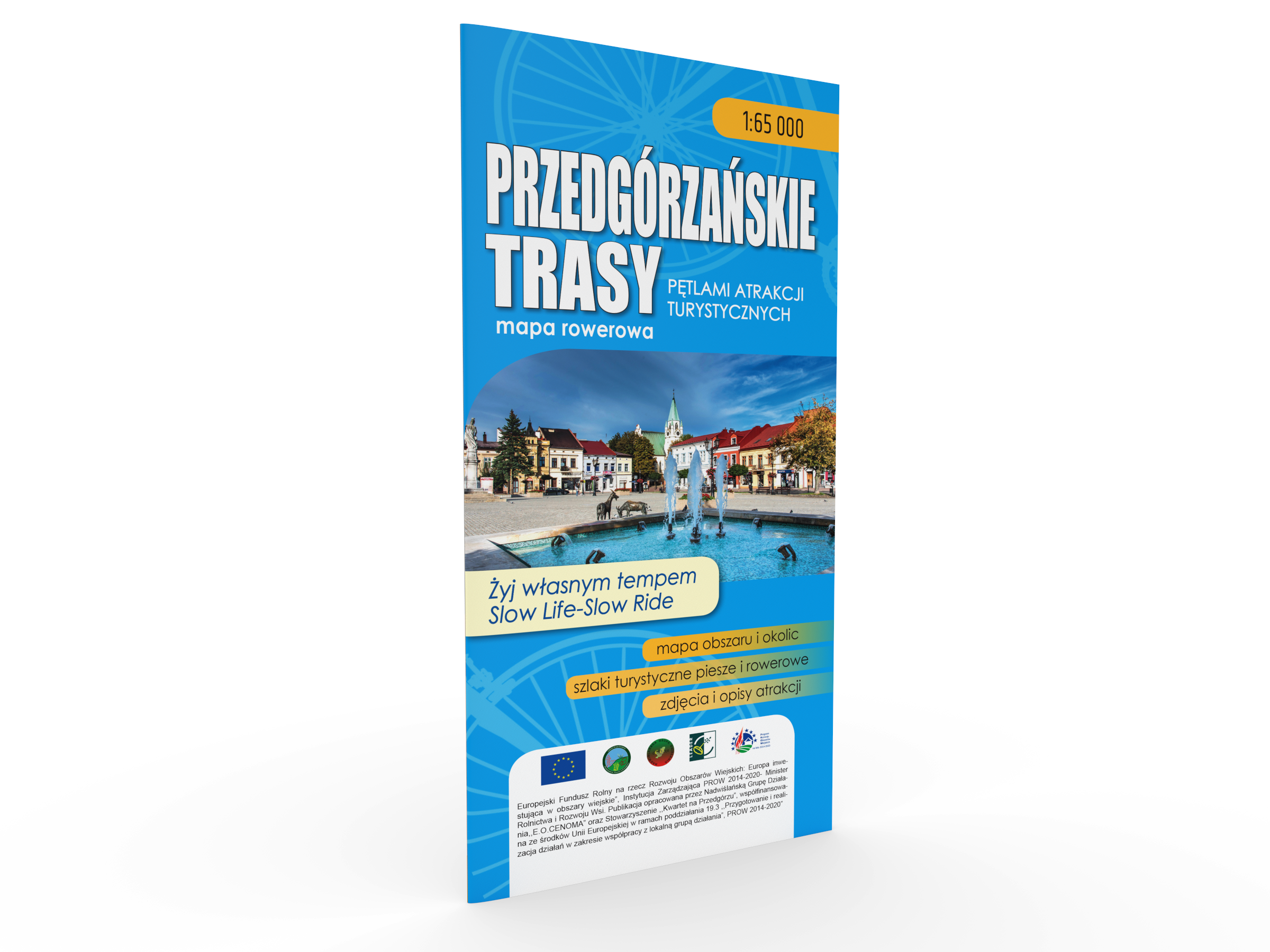 PRZEDGÓRZAŃSKIE TRASY. PĘTLAMI ATRAKCJI TURYSTYCZNYCH – MAPA ROWEROWA