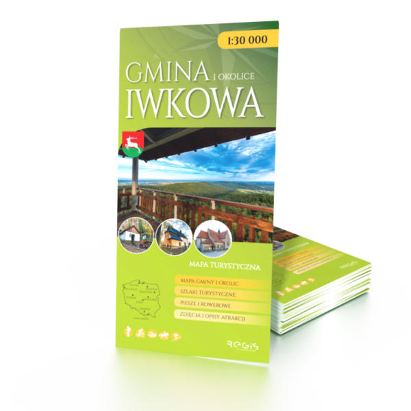 Gmina Iwkowa i okolice (mapa turystyczna)